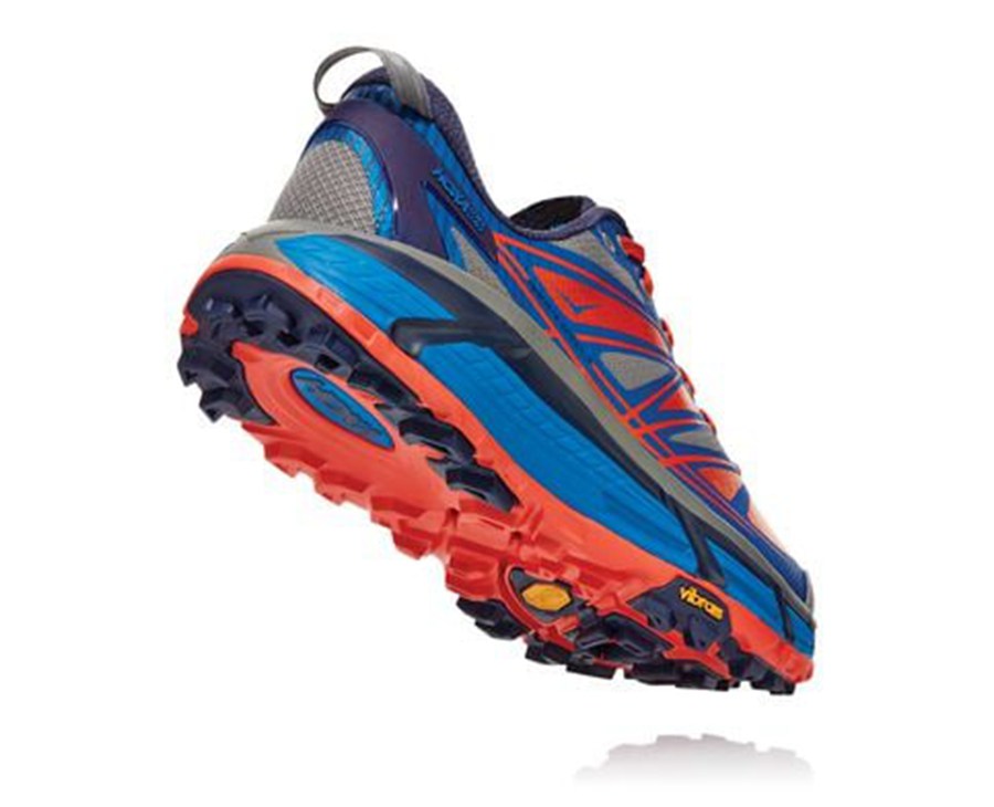 Hoka One One Spor Ayakkabı Erkek Mavi - Mafate Speed 2 - ON9683024